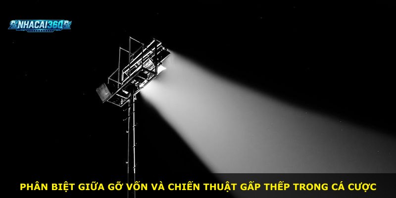 Phân biệt giữa gỡ vốn và chiến thuật gấp thếp trong cá cược